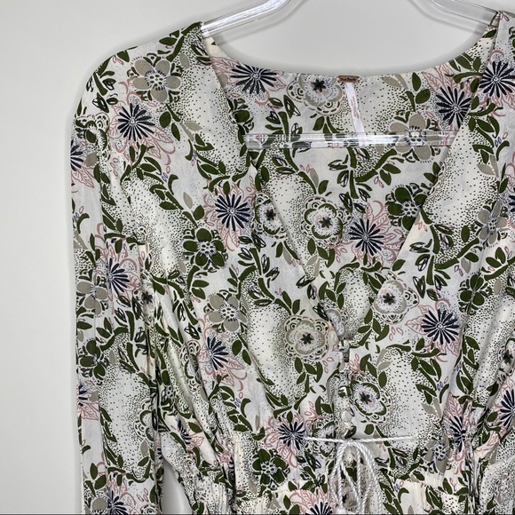 Free People Stealing Fire Boho Floral Mini Dress - Picture 3 of 6